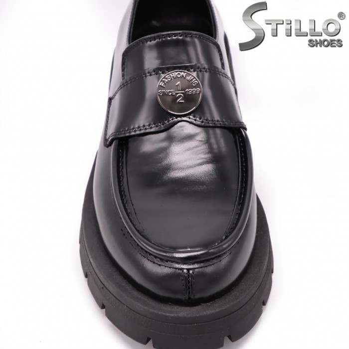 Pantofi de toamna din piele naturala cu decoratie – 42802 Pantofi de toamna din piele naturala cu decoratie – 42802