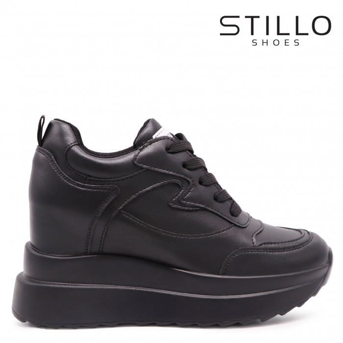 Sneakers cu platformă ascunsă - 46827