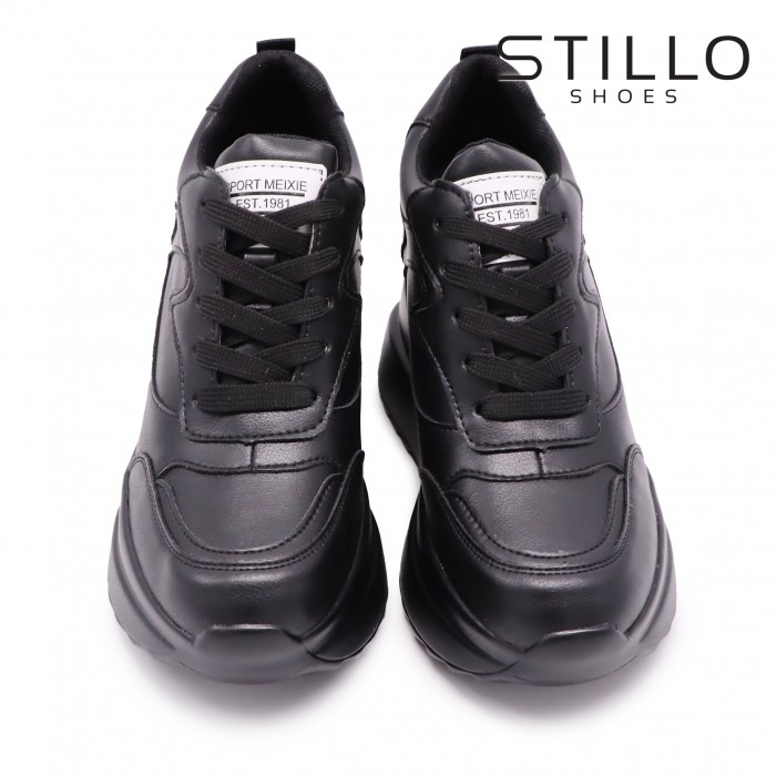 Sneakers cu platformă ascunsă - 46827