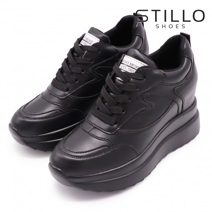 Sneakers cu platformă ascunsă - 46827