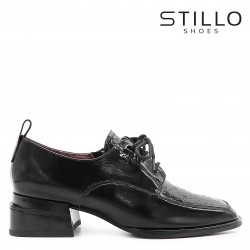 Pantofi dama cu șireturi și toc jos – 48026 Pantofi dama cu șireturi și toc jos – 48026