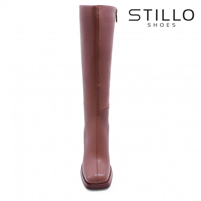 Cizme elegante maro– 48592