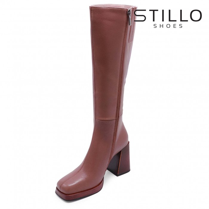 Cizme elegante maro– 48592