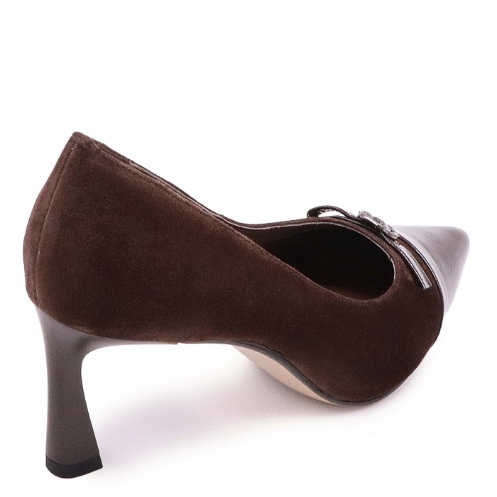 Pantofi eleganți în culoarea maro închis - 49435 Pantofi eleganți în culoarea maro închis - 49435