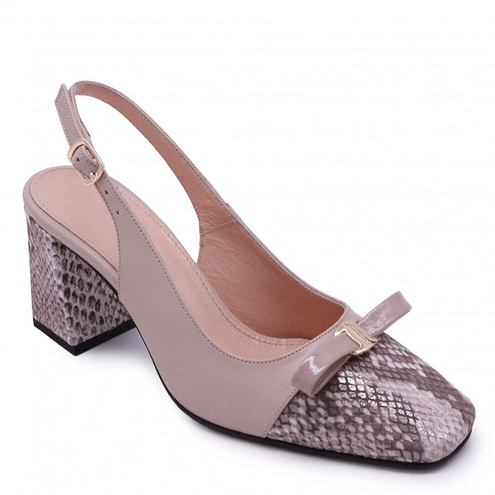 Sandale bej cu vârful închis - 49888 Sandale bej cu vârful închis - 49888