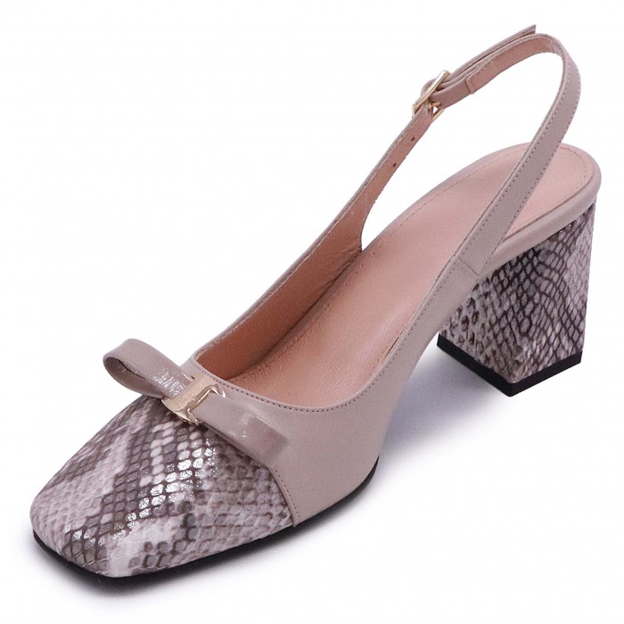 Sandale bej cu vârful închis - 49888 Sandale bej cu vârful închis - 49888