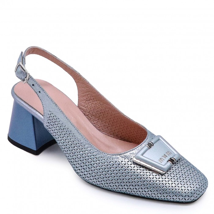 Pantofi decupati albastru perlat – 50169 Pantofi decupati albastru perlat – 50169