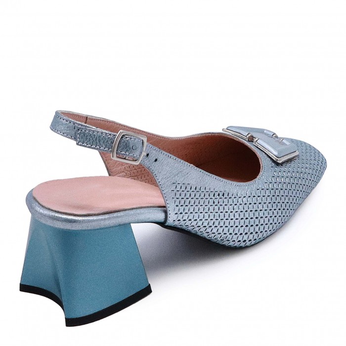 Pantofi decupati albastru perlat – 50169 Pantofi decupati albastru perlat – 50169