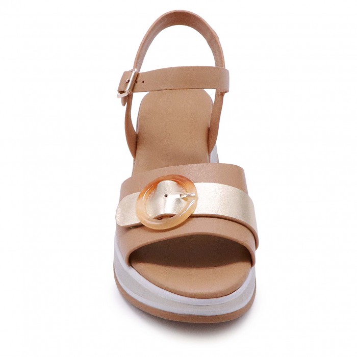 Sandale casual de culoare camel – 50195 Sandale casual de culoare camel – 50195