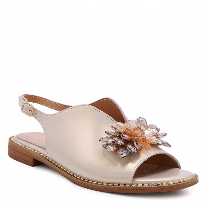 Sandale de damă cu pietre colorate - 50306