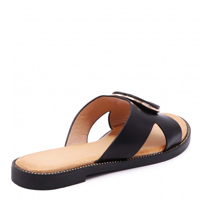 Papuci casual cu toc jos și cataramă atrăgătoare – 50454 Papuci casual cu toc jos și cataramă atrăgătoare – 50454