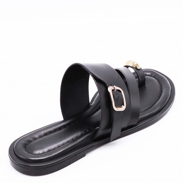 Papuci casual pentru femei din piele naturală – 50469