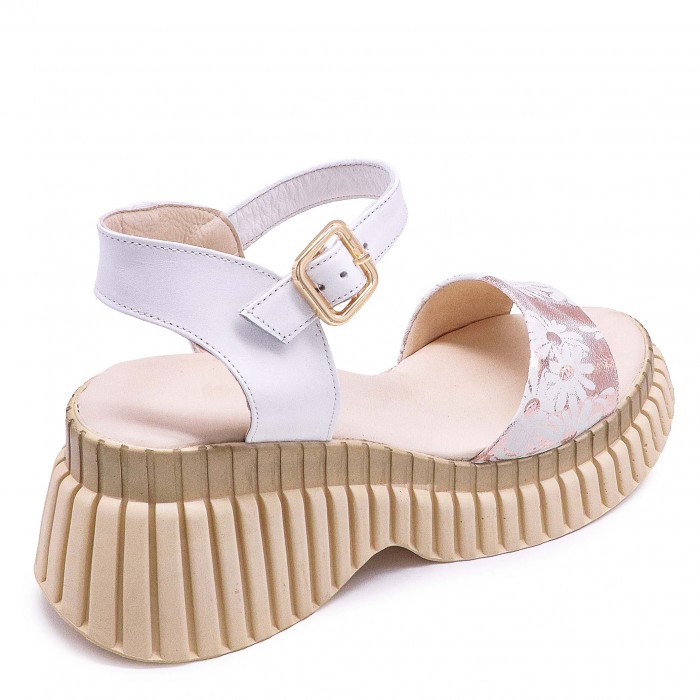 Sandale de damă cu motive florale – 50500 Sandale de damă cu motive florale – 50500