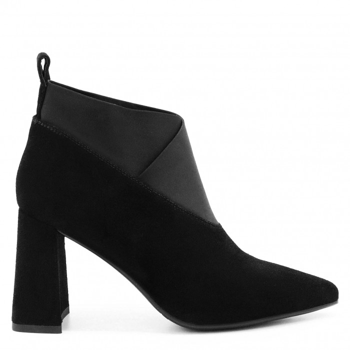 Ghete din piele naturală cu toc si cu elastic – 50788