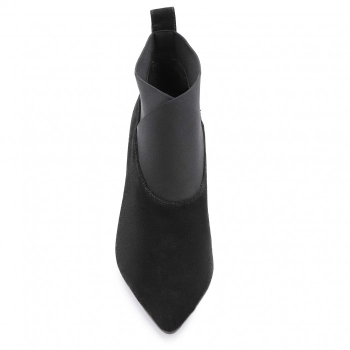 Ghete din piele naturală cu toc si cu elastic – 50788