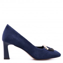 Pantofi dama eleganti de culoare albastru închis - 51007