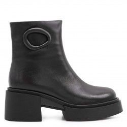 Ghete grunge din piele naturală cu cataramă – 51034